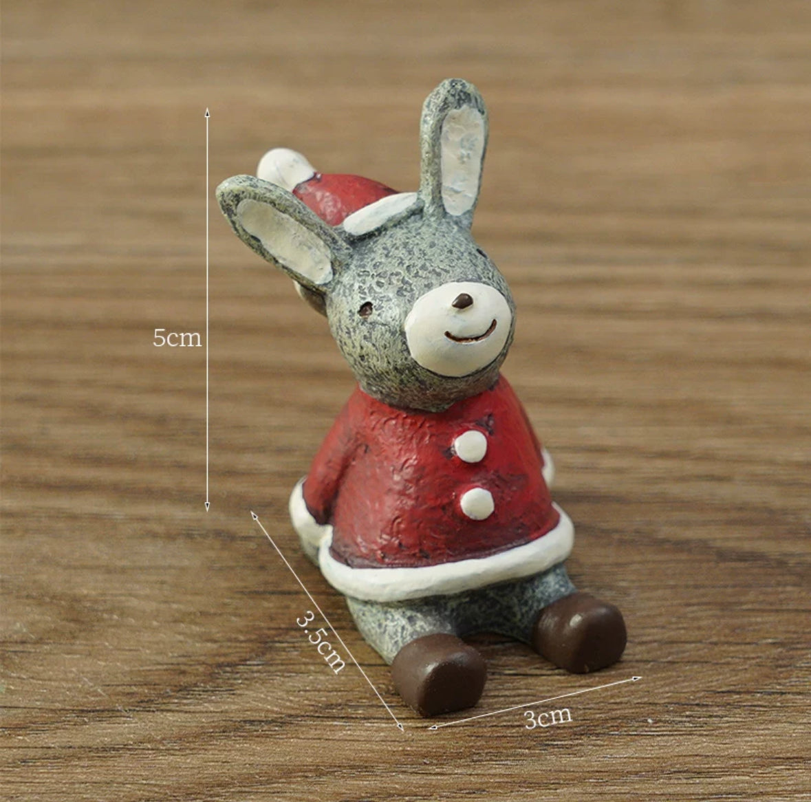 Christmas Look Up to the Sky- Cute Animal Desktop / Plants / All Purpose Knick-Knack