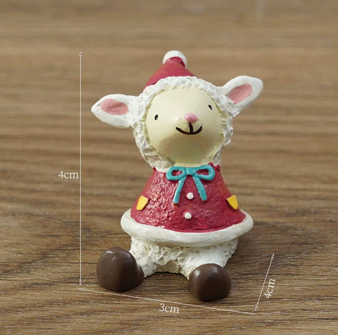 Christmas Look Up to the Sky- Cute Animal Desktop / Plants / All Purpose Knick-Knack